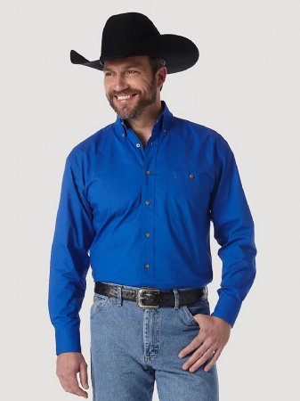 Wrangler George Strait Long Sleeve Shirt.  WRANGLER 10MGS