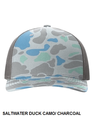 Richardson 112PFP - Printed Five-Panel Trucker Cap.  RICH. CAP  112PFP