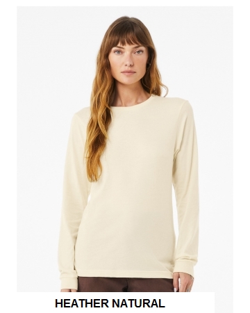 Bella + Canvas Unisex CVC Jersey Long-Sleeve T-Shirt.  BELLA  3501CVC