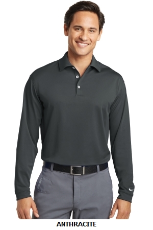 Nike Golf Long Sleeve Dri-FIT Stretch Tech Polo. 466364.