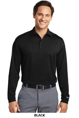 Nike Golf Long Sleeve Dri-FIT Stretch Tech Polo. 466364.