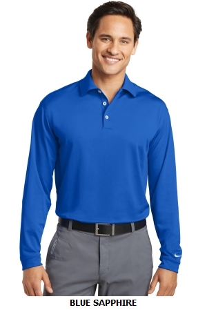 Nike Golf Long Sleeve Dri-FIT Stretch Tech Polo. 466364.