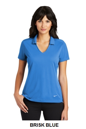 Nike Ladies Dri-FIT Vertical Mesh Polo.  NIKE  637165