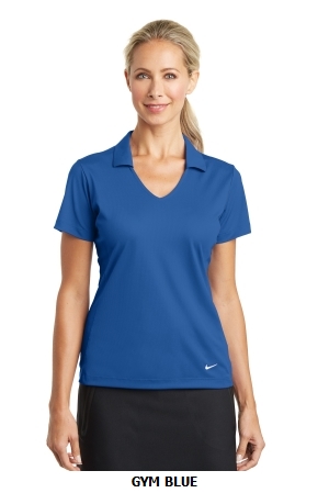 Nike Golf Ladies Dri-FIT Vertical Mesh Polo. 637165.