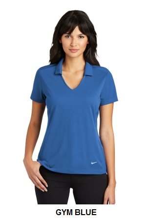 Nike Ladies Dri-FIT Vertical Mesh Polo.  NIKE  637165