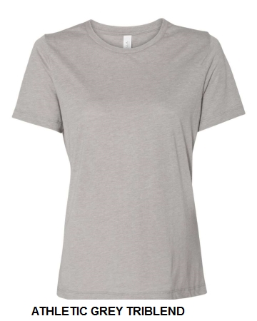 Womens Relaxed Fit Triblend Tee.  BELLA  6413