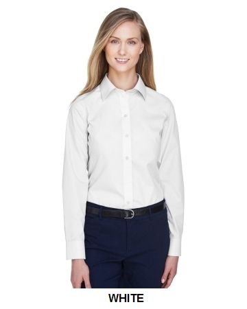 Devon & Jones Ladies' Crown Woven Collection® Solid Broadcloth.  DEV&JO  D620W