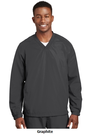 Sport-Tek? V-Neck Raglan Wind Shirt.  SPORT-TEK  JST72