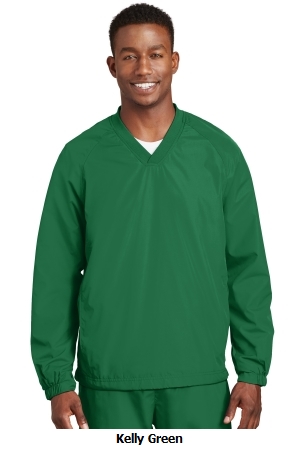 Sport-Tek? V-Neck Raglan Wind Shirt.  SPORT-TEK  JST72