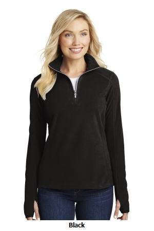 Port Authority? Ladies Microfleece 1/2-Zip Pullover. L224.