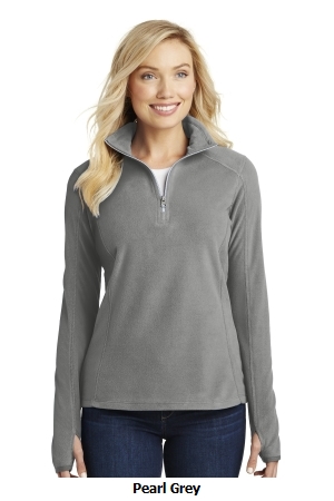 Port Authority? Ladies Microfleece 1/2-Zip Pullover. L224.