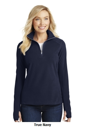 Port Authority? Ladies Microfleece 1/2-Zip Pullover. L224.