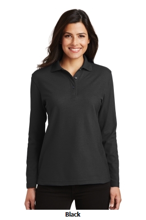 Port Authority® - Ladies Long Sleeve Silk Touch™ Polo. (L500LS)