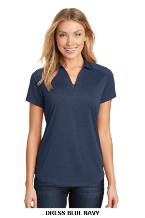 Port Authority Ladies Digi Heather Performance Polo. L574.