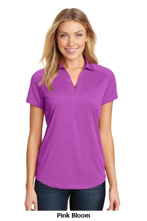 Port Authority Ladies Digi Heather Performance Polo. L574.