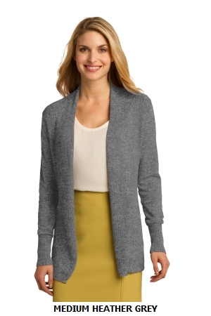 Port Authority Ladies Open Front Cardigan. LSW289.