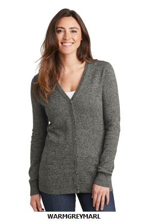 Port Authority - Ladies Cardigan Sweater. LSW415.