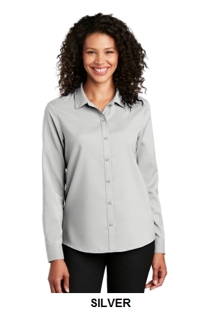 Port Authority ® Ladies Long Sleeve Performance Staff Shirt.  PORT A.  LW401