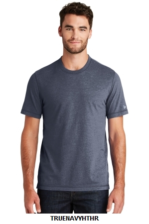 NEW ERA  SUEDED COTTON BLEND CREW TEE.  NEW ERA  NEA120