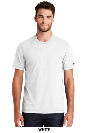 NEW ERA  SUEDED COTTON BLEND CREW TEE.  NEW ERA  NEA120