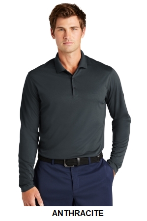 Nike Dri-FIT Micro Pique 2.0 Long Sleeve Polo.  NIKE  NKDC2104