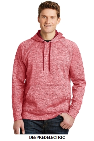 Sport-Tek PosiCharge Electric Heather Fleece Hooded Pullover. ST225.