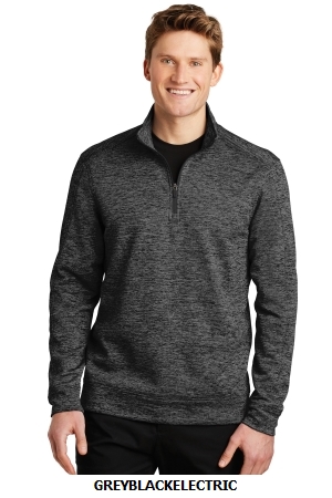 Sport-Tek PosiCharge Electric Heather Fleece 1/4-Zip Pullover. ST226.