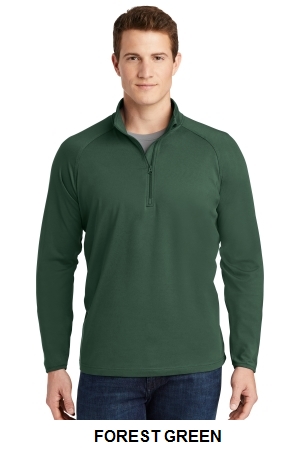 Sport-Tek Sport-Wick Stretch 1/2-Zip Pullover.  SPORT-TEK  ST850