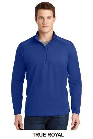 Sport-Tek Sport-Wick Stretch 1/2-Zip Pullover.  SPORT-TEK  ST850