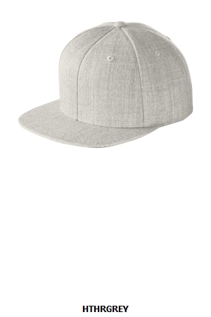 Sport-Tek® Flat Bill Snapback Cap. STC19.