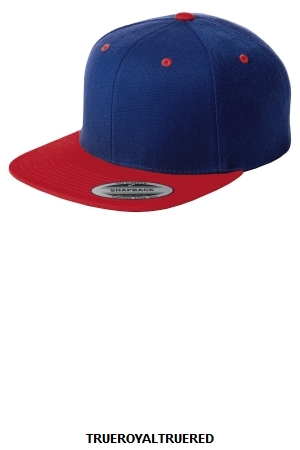 Sport-Tek® Flat Bill Snapback Cap. STC19.