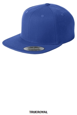 Sport-Tek® Flat Bill Snapback Cap. STC19.