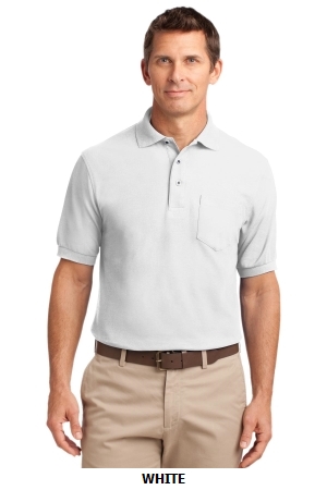 Port Authority® Tall Silk Touch™ Polo with Pocket. TLK500P.