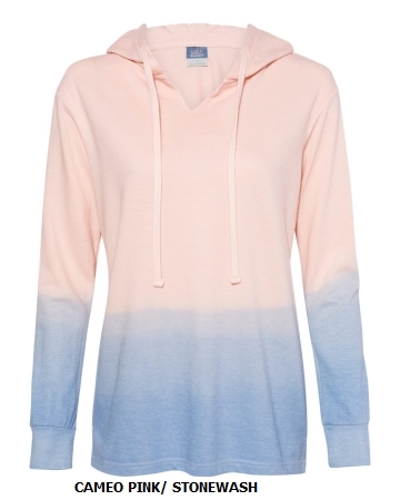 MV Sport - Women's French Terry Ombré Hooded Sweatshirt - W20185