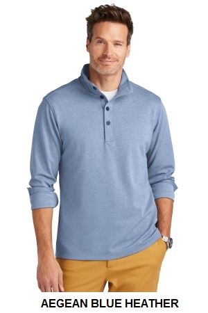 Brooks Brothers Mid-Layer Stretch 1/2-Button.  BROOKS BROS  BB18202