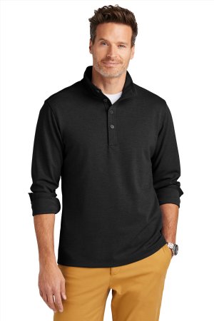 Brooks Brothers Mid-Layer Stretch 1/2-Button.  BROOKS BROS  BB18202