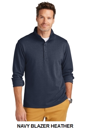 Brooks Brothers Mid-Layer Stretch 1/2-Button.  BROOKS BROS  BB18202