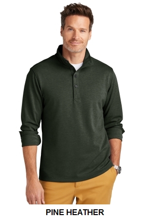 Brooks Brothers Mid-Layer Stretch 1/2-Button.  BROOKS BROS  BB18202