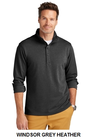 Brooks Brothers Mid-Layer Stretch 1/2-Button.  BROOKS BROS  BB18202