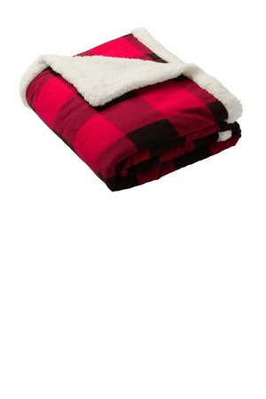 Port Authority  Flannel Sherpa Blanket.  PORT A.  BP43