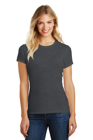 DISTRICT MADE LADIES PERFECT BLEND CREW TEE.  D.MADE  DM108L