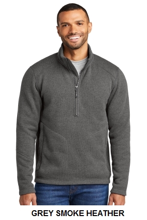 Port Authority Arc Sweater Fleece 1/4-Zip.  PORT A.  F426