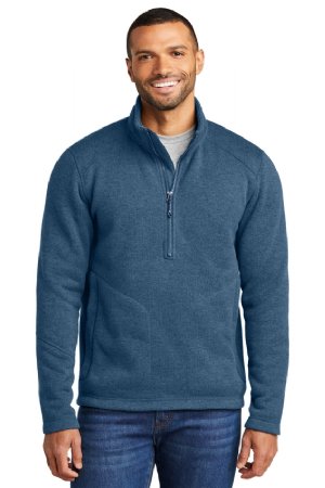 Port Authority Arc Sweater Fleece 1/4-Zip.  PORT A.  F426