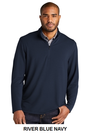 Port Authority Microterry 1/4-Zip Pullover.  PORT A.  K825