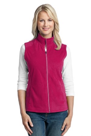 Port Authority Ladies Microfleece Vest. L226.