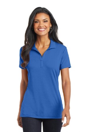 Port Authority Ladies Cotton Touch Performance Polo. L568.