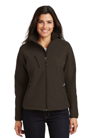 Port Authority® - Ladies Textured Soft Shell Jacket. (L705)