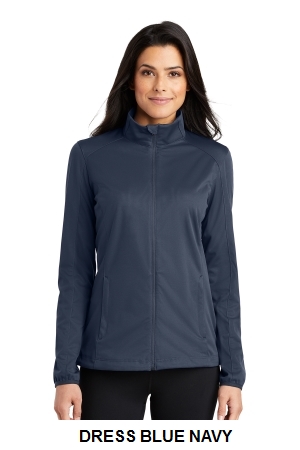 Port Authority Ladies Active Soft Shell Jacket.  PORT A.  L717