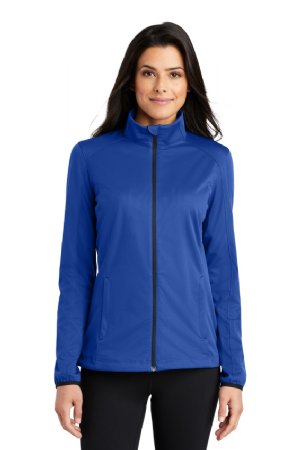 Port Authority Ladies Active Soft Shell Jacket.  PORT A.  L717