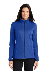 Port Authority Ladies Active Soft Shell Jacket.  PORT A.  L717